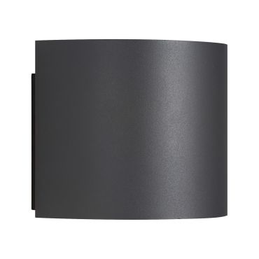 Nordlux Milda - buiten wandverlichting met 2 regelbare lichtbundels - 13,5 x 11,8 x 10 cm - 4,9W LED incl. - IP44 - antraciet