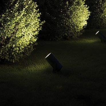 VK Lighting Sui - spot op piek - Ø 4 x 8,6 cm - 5W LED incl. - IP65 - groen