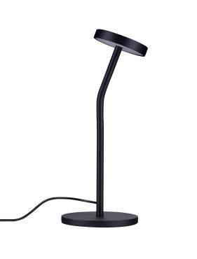 Nova Luce Logos - tafellamp - Ø 14 x 35 cm - 5W LED incl. - zandzwart