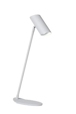 Lucide Hester - bureaulamp - 12 x 28,5 x 54,5 cm - wit