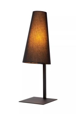 Lucide Gregory - tafellamp - Ø 18 x 56 cm - zwart