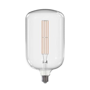 Daylight Italia Caramella Candy 2 LED Lamp - Ø 15 x 28,4 cm - E27 - 13W dimbaar - 2700K - transparant