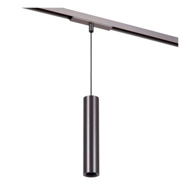Lucide Linial Luxus - magnetisch railsysteem - hanglamp - Ø 4 x 170 cm - 8W LED incl. - dimfunctie en instelbare lichtkleur via app - zwart mat chroom