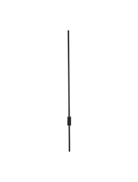 Nova Luce Tien - wandlamp - 1,5 x 8,3 x 120 cm - 20W LED incl. - zandzwart