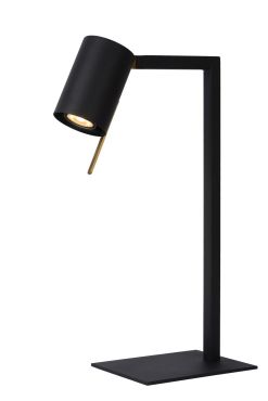 Lucide Lesley - tafellamp - 48,5cm - zwart