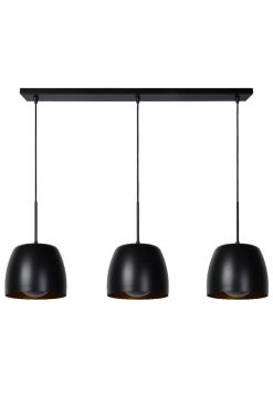 Lucide Nolan - hanglamp - 104 x 24 x 149 cm - zwart