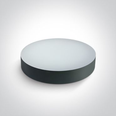 ONE Light IP65 CCT V - plafondlamp - Ø 32 x 6,2 cm - 20W LED incl. - IP65 - antraciet