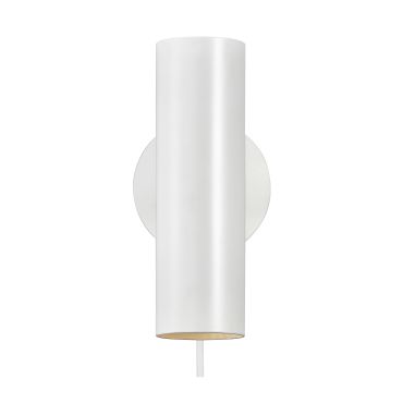 Design for the People Mib 6 - wandverlichting met schakelaar - 10 x 17,1 x 20 cm - wit
