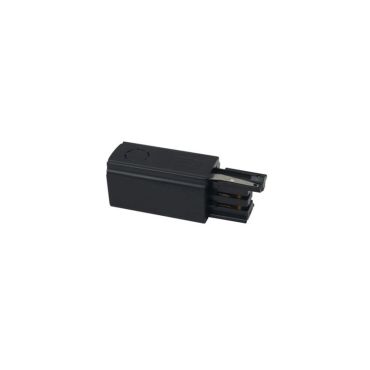 Maxlight Track - voedingsklem (links) voor rails - 9,6 x 2,15 x 3,25 cm - zwart