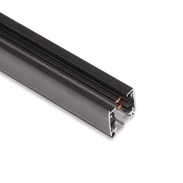 Maxlight Track - 3-fase railsysteem - 2m - zwart
