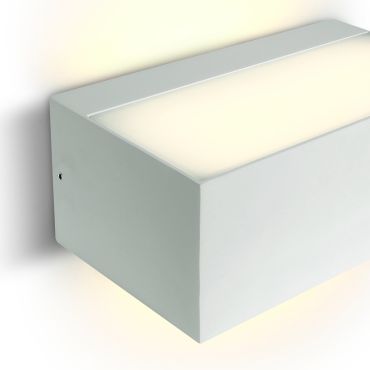 ONE Light Indoor/Outdoor Wall Lights - buiten wandverlichting - 23 x 10 x 9 cm - IP65 - wit