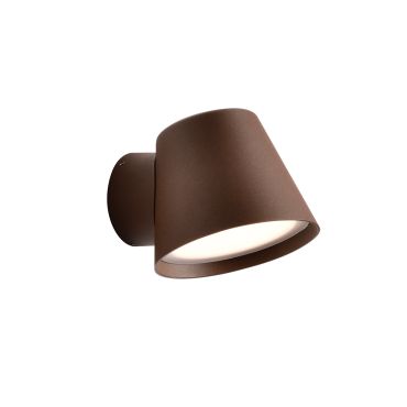 VK Lighting Kupo - buiten wandverlichting - Ø 11,5 x 11,4 cm - IP65 - roestbruin