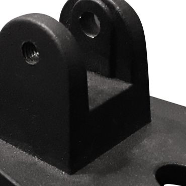 Nova Luce Base - 5,5 x 5,5 x 4 cm - zwart