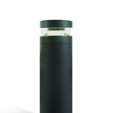 ONE Light Project Bollard - tuinpaal - Ø 16 x 60 cm - 20W LED incl. - IP65 - antraciet - witte lichtkleur