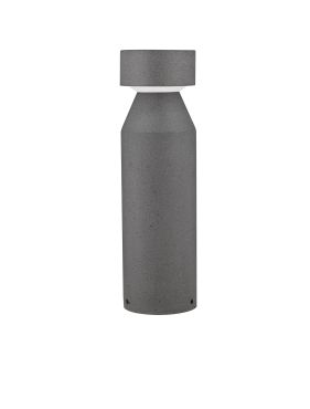 Nova Luce Lua - tuinpaal - Ø 16 x 55,5 cm - 12W LED incl. - IP65 - zwart