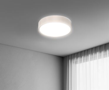 Century Italia Blanca Luxe - plafondlamp - Ø 30 x 7 cm - 17W LED incl. - champagne