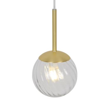 Nordlux Chisell 15 - hanglamp - Ø 15 x 237 cm - messing