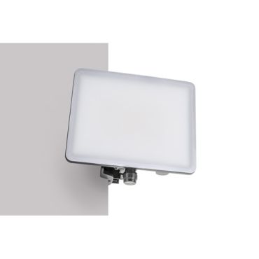 Integral LED Compact Roto - verstraler (met optionele infraroodsensor)- 20,5 x 6,8 x 19,2 cm - 50W LED incl. - IP65 - zwart