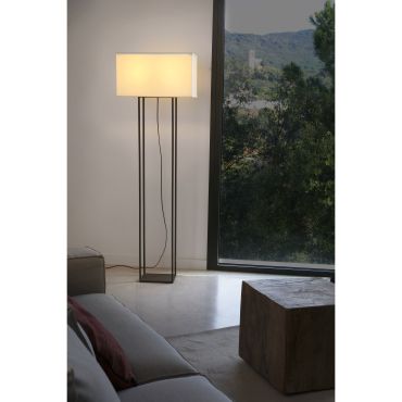 SHOWROOMMODEL - Faro Vesper - staanlamp - 135 cm - bruin en beige