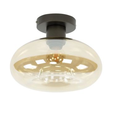 Vico Soll - plafondlamp - Ø 27 x 20 cm - amber