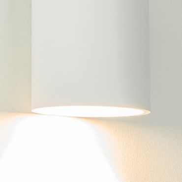 Artdelight Brody - wandlamp - Ø 7,2 x 11 cm - 4W LED incl. - IP54 - wit
