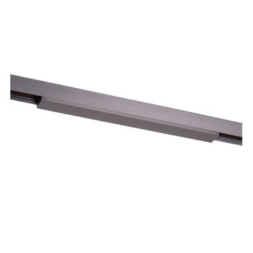 Lucide Linial - magnetisch railsysteem - cover/afdekplaat - 10 cm - zwart mat chroom