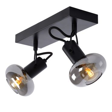 Lucide Madee - opbouwspot - 26 x 9 x 18 cm - zwart