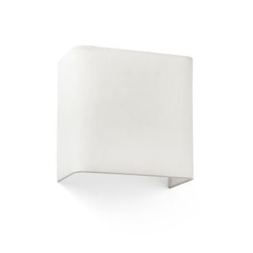 Faro Cotton - wandverlichting - 20 x 10 x 20 cm - beige