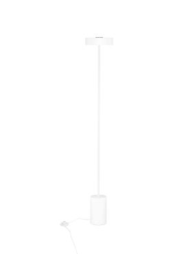 Nova Luce Thea - vloerlamp - Ø 20 x 135 cm - 17W  LED incl. - zandwit