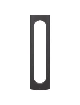 Nova Luce Portal - tuinpaal - 17,8 x 65 x 6,9 cm - 14W LED incl. - IP54 - donker antraciet
