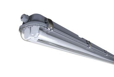 Nordlux Works LED Batten - 155,3 cm - 2 x 24W LED incl. - IP65 - grijs