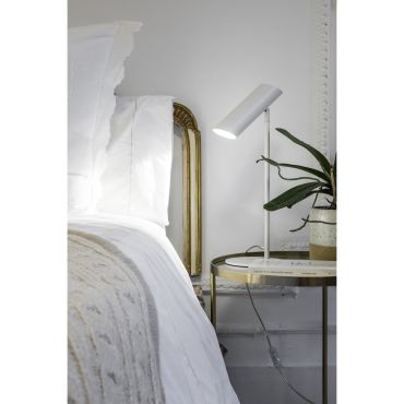 Faro Link - tafellamp - 22 x 15 x 46 cm - mat wit