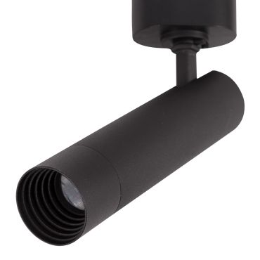 Nova Luce Nap - spot voor magnetisch profielsysteem - Ø 3 x 19 cm - 8W LED incl. - zwart