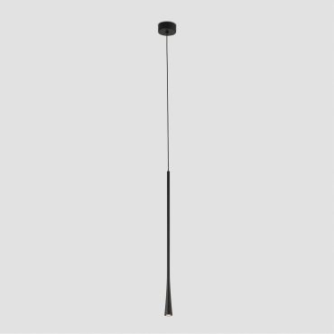Faro Diana 600 - hanglamp - Ø 3,2 x 60 cm - 6W LED incl. - zwart