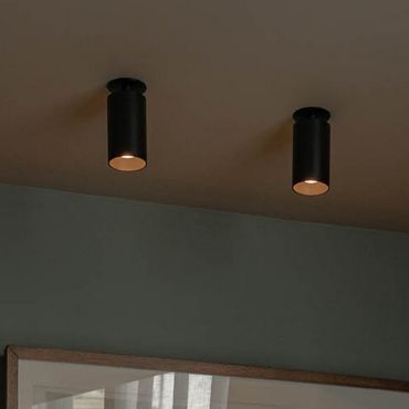 Faro Stan Slim - inbouwspot - Ø 4,2 x 13,1 cm - Ø 38 mm inbouwmaat - zwart