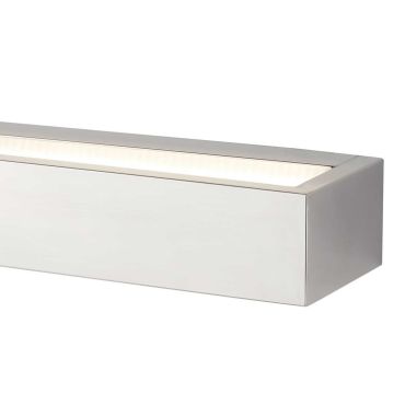 Searchlight Led Wall - wandverlichting - 28 x 5,3 cm - 8W LED incl. - chroom