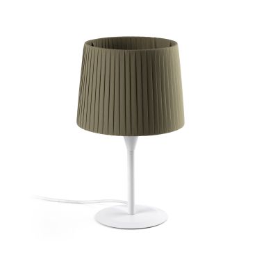 Faro Samba - tafellamp - Ø 21,5 x 44,5 cm - groen en wit