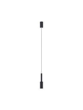Nova Luce Joy - hanglamp - Ø 4 x 200 cm - 7W LED incl. - zandzwart