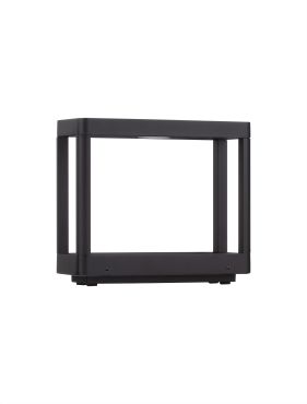 Nova Luce Cosmic - tuinpaal - 23 x 20 x 8,6 cm - 8W LED incl. - IP65 - donker antraciet