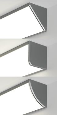 KLUS Kopro - hoek ledprofiel - 3,2 x 3,2 cm - geanodiseerd zilver
