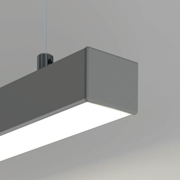 KLUS 3035-O - LED profiel - 3,0 x 2,37 cm - geanodiseerd zilver