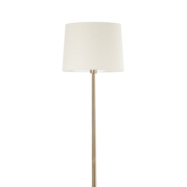 Faro Rem - staanlamp - 171 cm - brons en beige