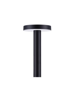Nova Luce Mood - tuinpaal - Ø 11 x 20 cm - 5W LED incl. - IP65 - donker antraciet