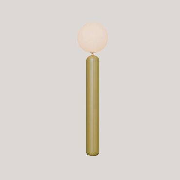 New Garden Monica 150 - oplaadbare vloerlamp op batterijen met afstandsbediening - Ø 35 x 153 cm - 7W LED incl. - IP54 - olijfgroen - 3000K-6500K