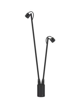 Nova Luce Sento - tuinpaal 2L - 26 x 70 cm - 6W LED incl. - IP65 - donker antraciet