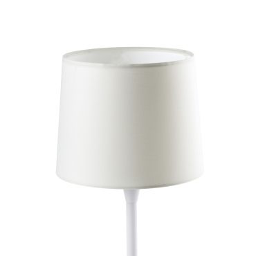 Faro Conga - tafellamp - Ø 25 x 49,5 cm - wit