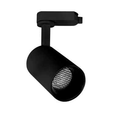Nova Luce Track - 1-fase rail met 6 railspots - 200 x 13 x 6 cm - zwart