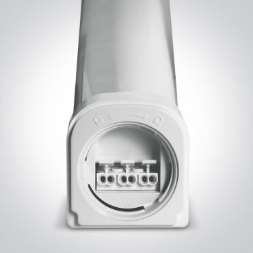ONE Light Industrial LED Range - plafondverlichting - 6,2 x 5,8 x 151 cm - 50W LED incl. - IP66 - CCT - wit