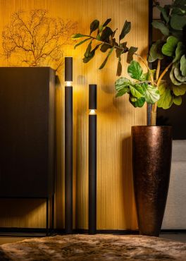 ETH Pencil - vloerlamp - Ø 8 x 180 cm - zwart