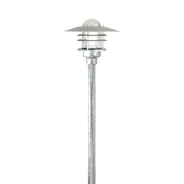 Nordlux Agger - tuinpaal - Ø 26 x 83 cm - IP54 - gegalvaniseerd staal
